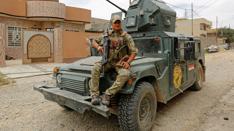 FILE PHOTO A member of Iraqi Emergency Response Division force © Danish Siddiqui
