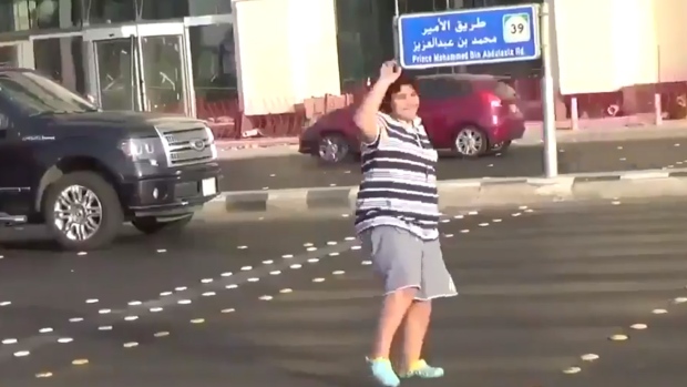 Police in Saudi Arabia arrested a 14-year-old boy who was filmed dancing to the '90s hit Los Del Rio song Macarena at an intersection in the Red Sea city of Jeddah.
