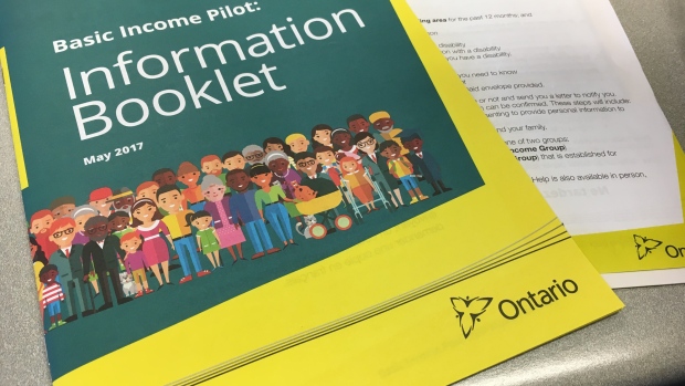 The province began mailing information packets to "random" households in June.