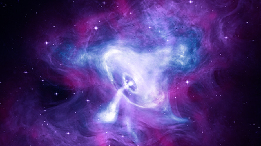 Out of this world: NASA captures stunning snap of colorful Crab Nebula (VIDEO, PHOTOS)