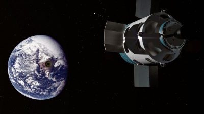 The Madness of Putting 53,000 5G Satellites in Space Space-weapons-400x225